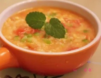 吃花不見花——三七花小米疙瘩湯